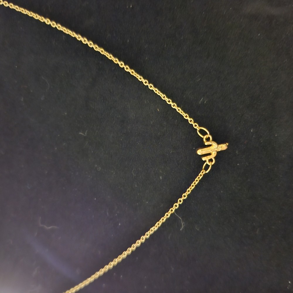 🤑 2 For 1 🤑 Elegant Gold CACTUS PENDANT Necklace